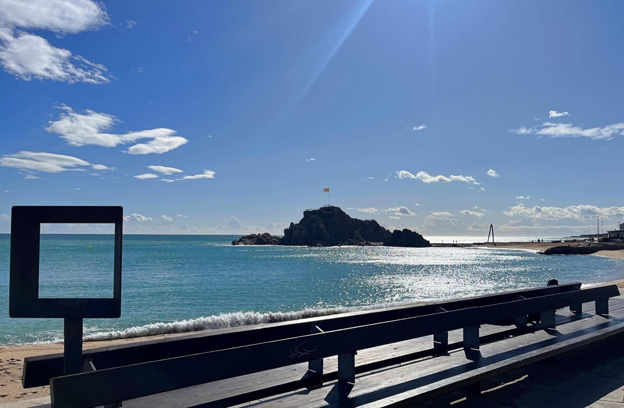 Apartamento Cerca De La Playa Blanes Esterno foto